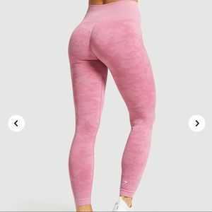 Gymshark Pink Camo Leggings